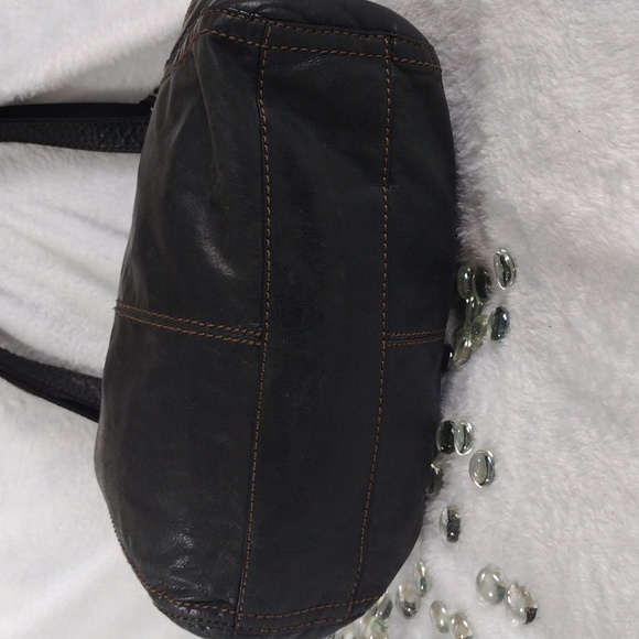 Fossil Leather Shoulder Bag - Picture 3 of 8